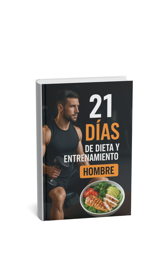Tu Mejor Version en 21 Dias Hombre 💪🍽